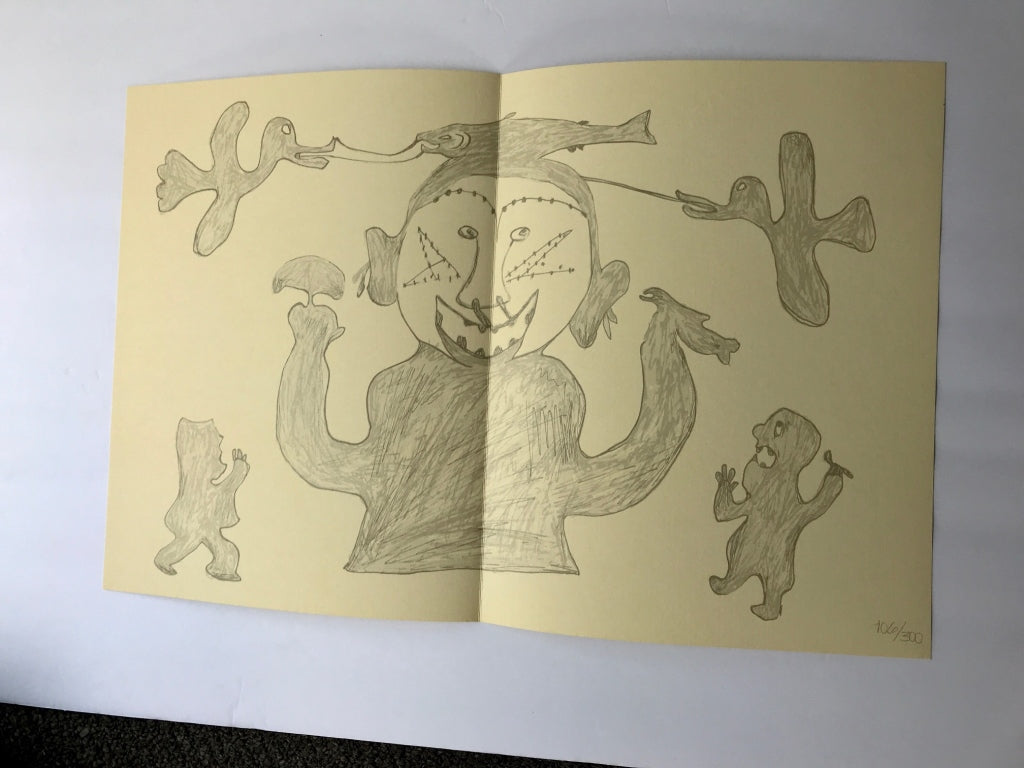 Pitseolak Ashoona Limited Edition prints by Renowned Inuit artist in a unique portfolio collection