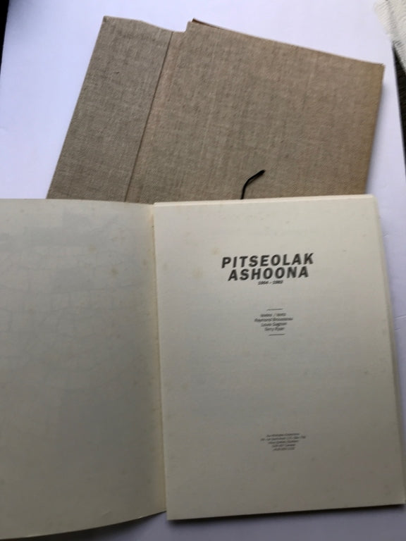 Pitseolak Ashoona Limited Edition prints by Renowned Inuit artist in a unique portfolio collection