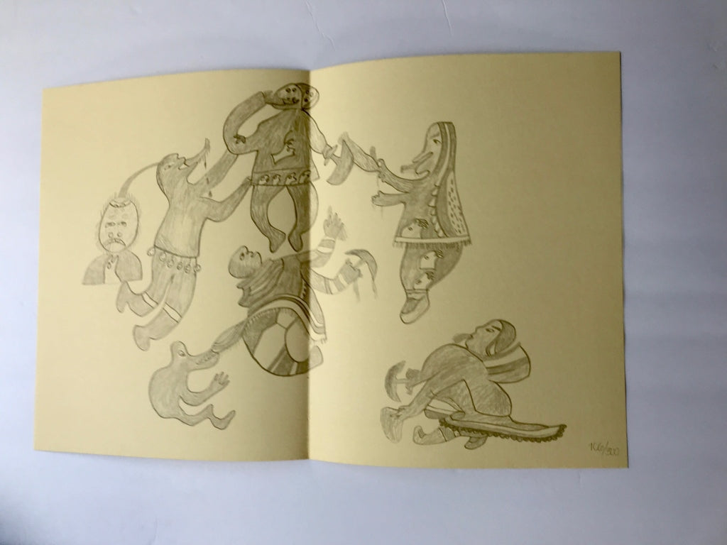 Pitseolak Ashoona Limited Edition prints by Renowned Inuit artist in a unique portfolio collection