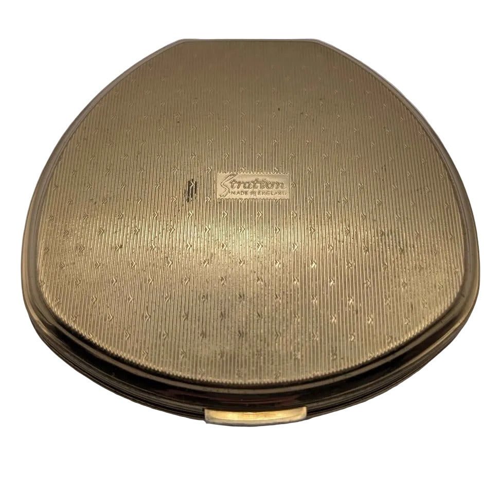 Stratton of England Blue Birds Vintage Powder Compact