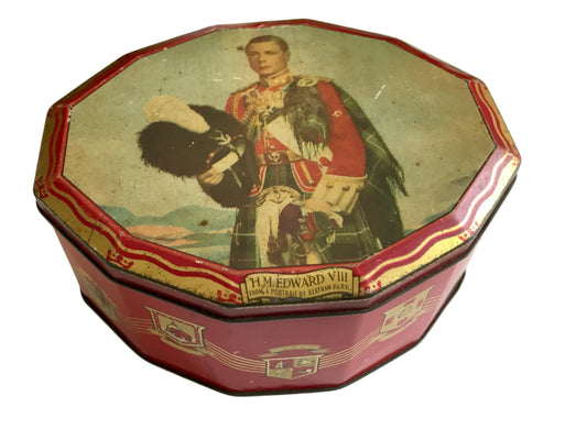 RARE Collector Tin - HM Edward VIII