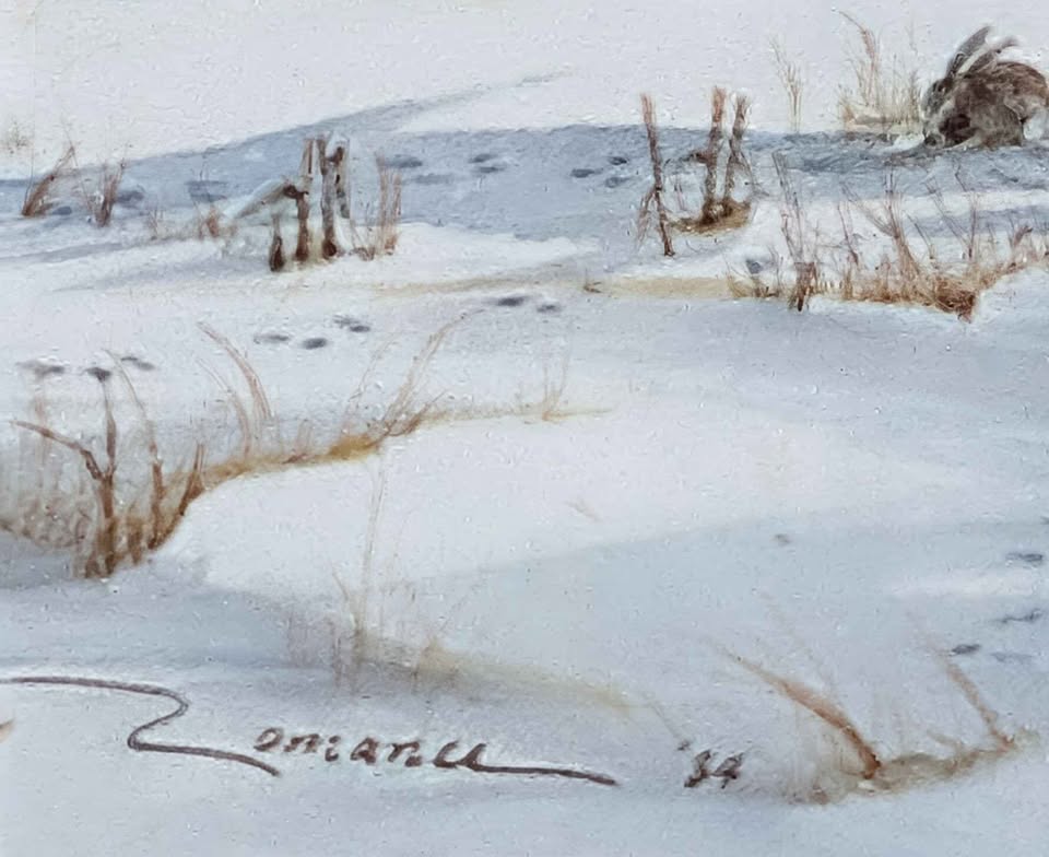 "Winter Garden," Trisha Romance Decorative Art Print