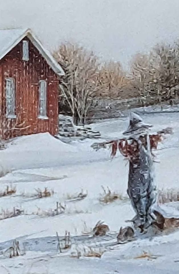 "Winter Garden," Trisha Romance Decorative Art Print