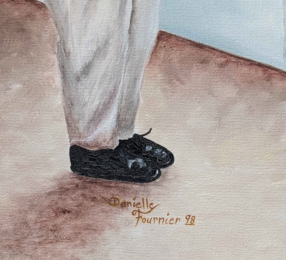 Oil on canvas, signed & dated Danielle Fournier 98